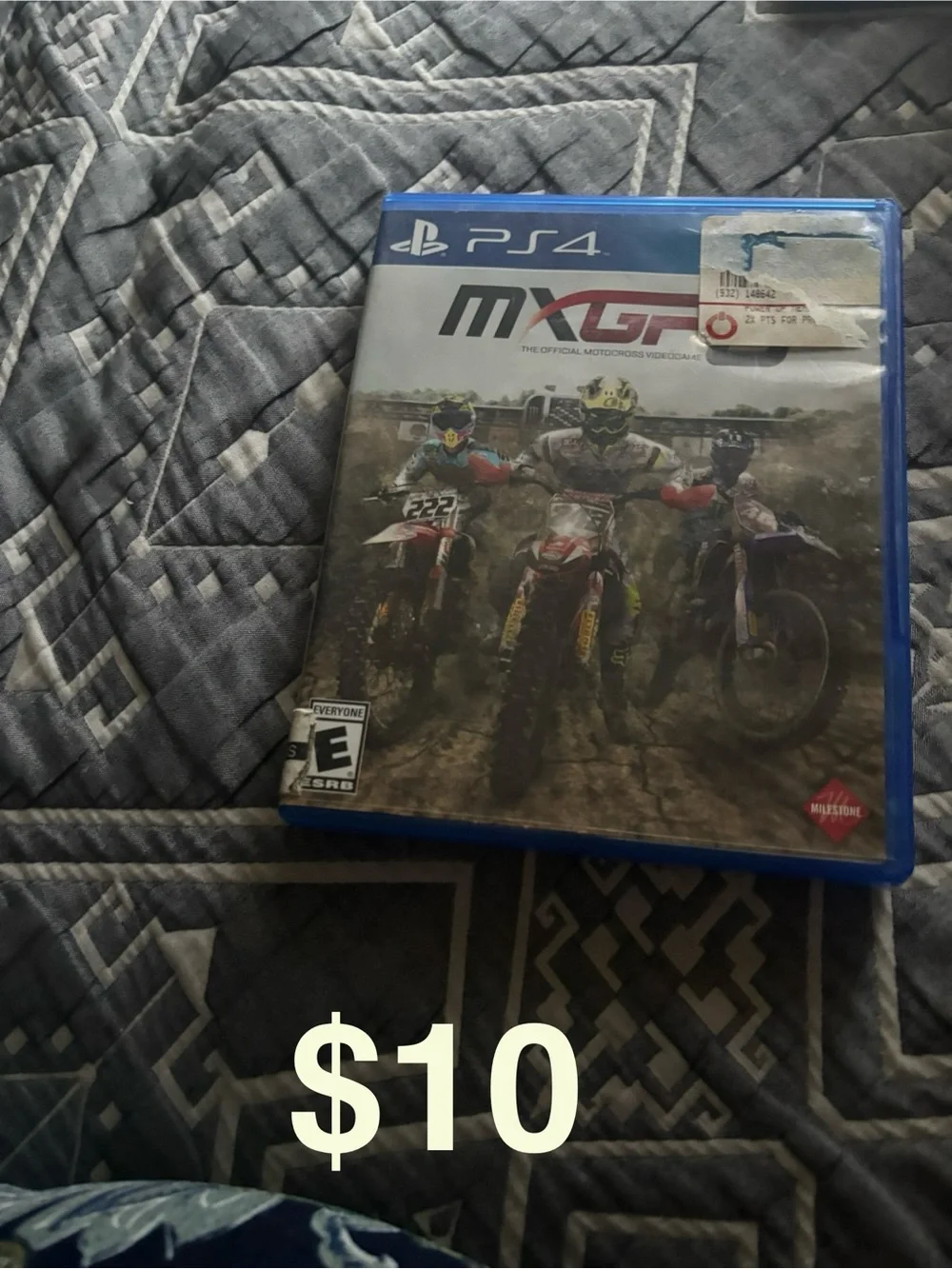 MXGP Motocross Video Game - Blue Case